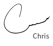 研究者サイン Chris